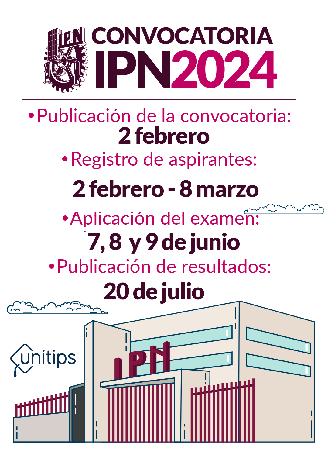 Convocatoria IPN 2024 nivel licenciatura